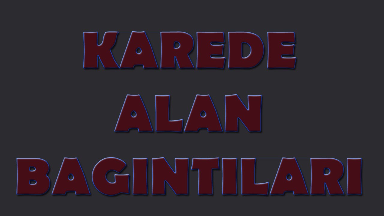Kare Karede Alan Bağıntıları