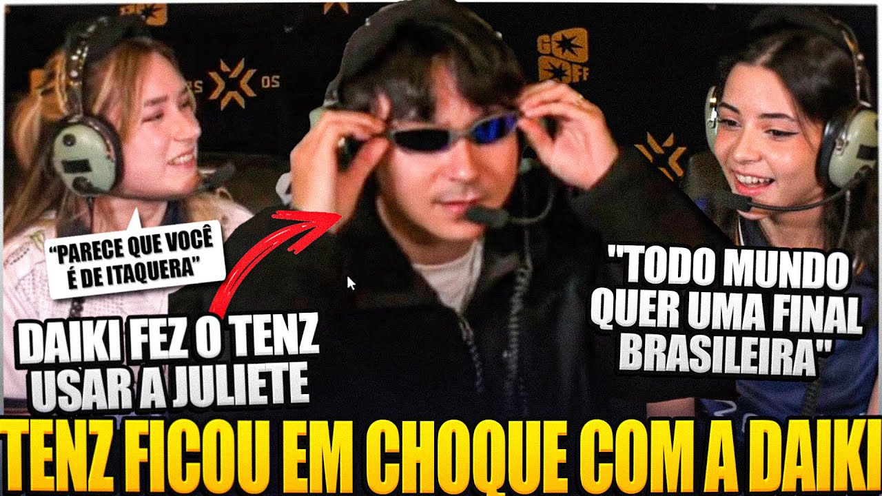TENZ e KYEDAE ENTREVISTARAM a DAIKI e a LISSA APÓS ELAS AMASSAREM NO MUNDIAL!