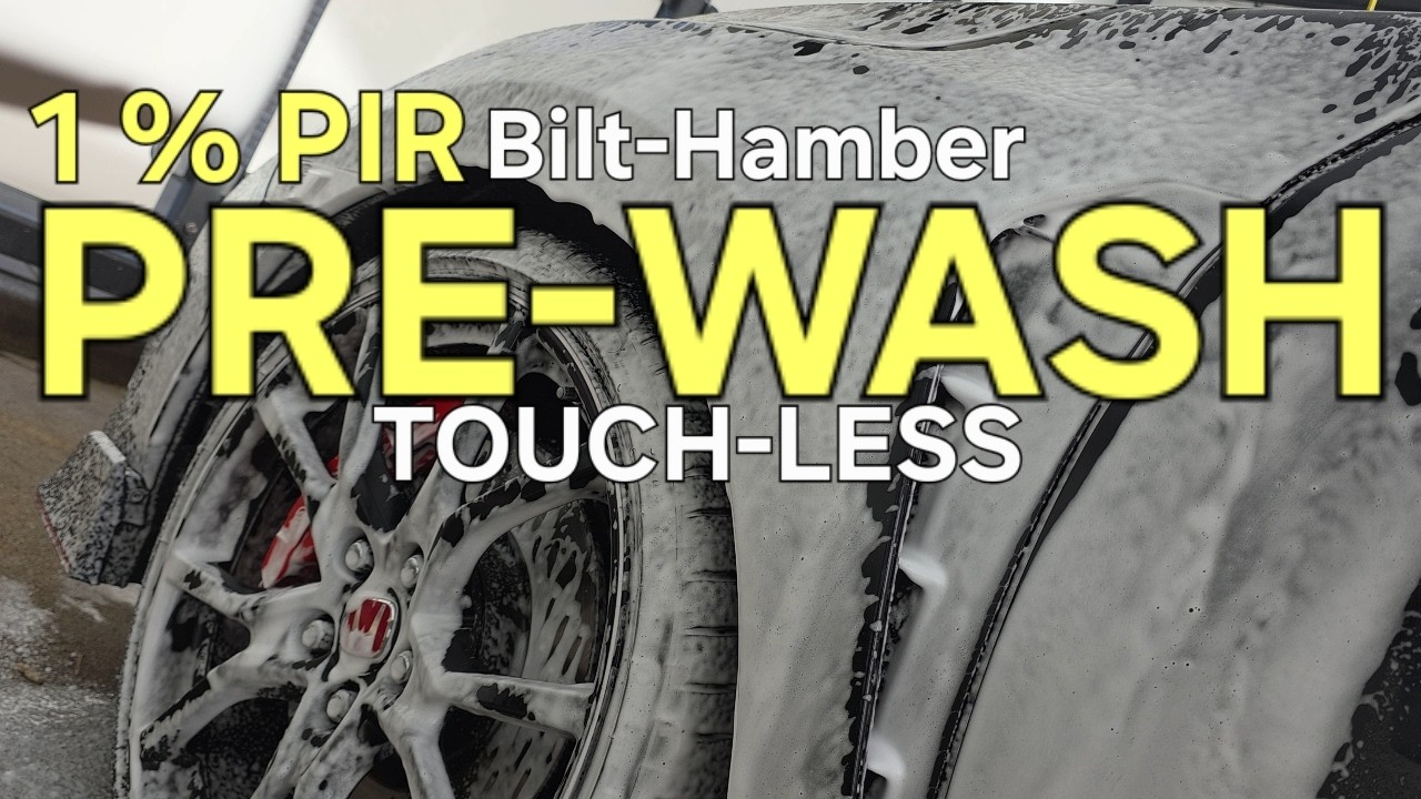PRE-WASH 2026 With Bilt Hamber TOUCHLESS SUGAR Based Snow-Foam & Luxury Foam Sprayer