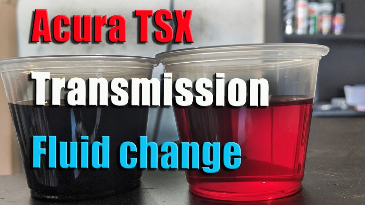 Acura TSX 2005 года: простая замена трансмиссионной жидкости и фильтра