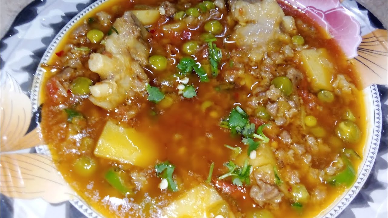 Kima matar alu recipe sardi ma banao
