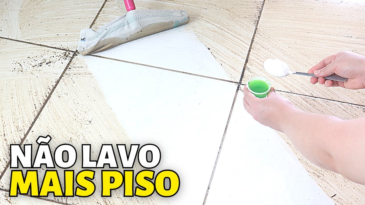 Piso Limpo DERRETE ENCARDIDO Chão 15 Dias Brilhando Fica Cheiroso