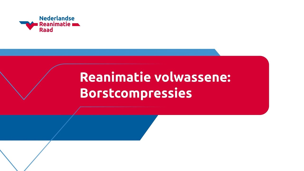 Reanimatie volwassene: Borstcompressies