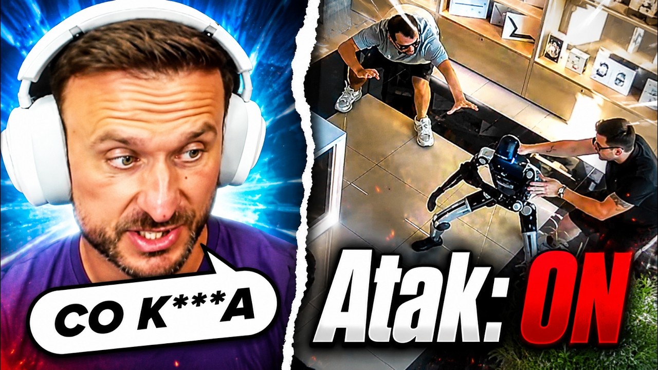 AFERA Z PASHĄ I PAFU, ROBOT ATAKUJE LUDZI I KONIEC STEAMDB