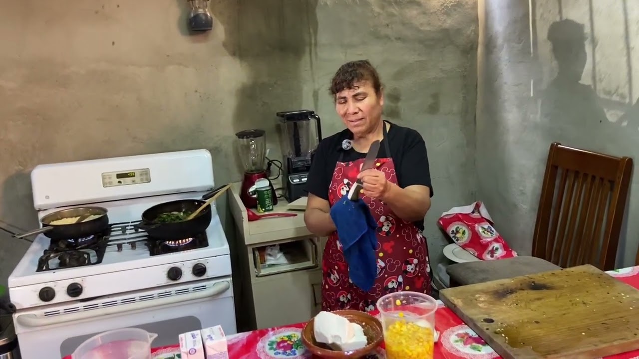 rajas en crema