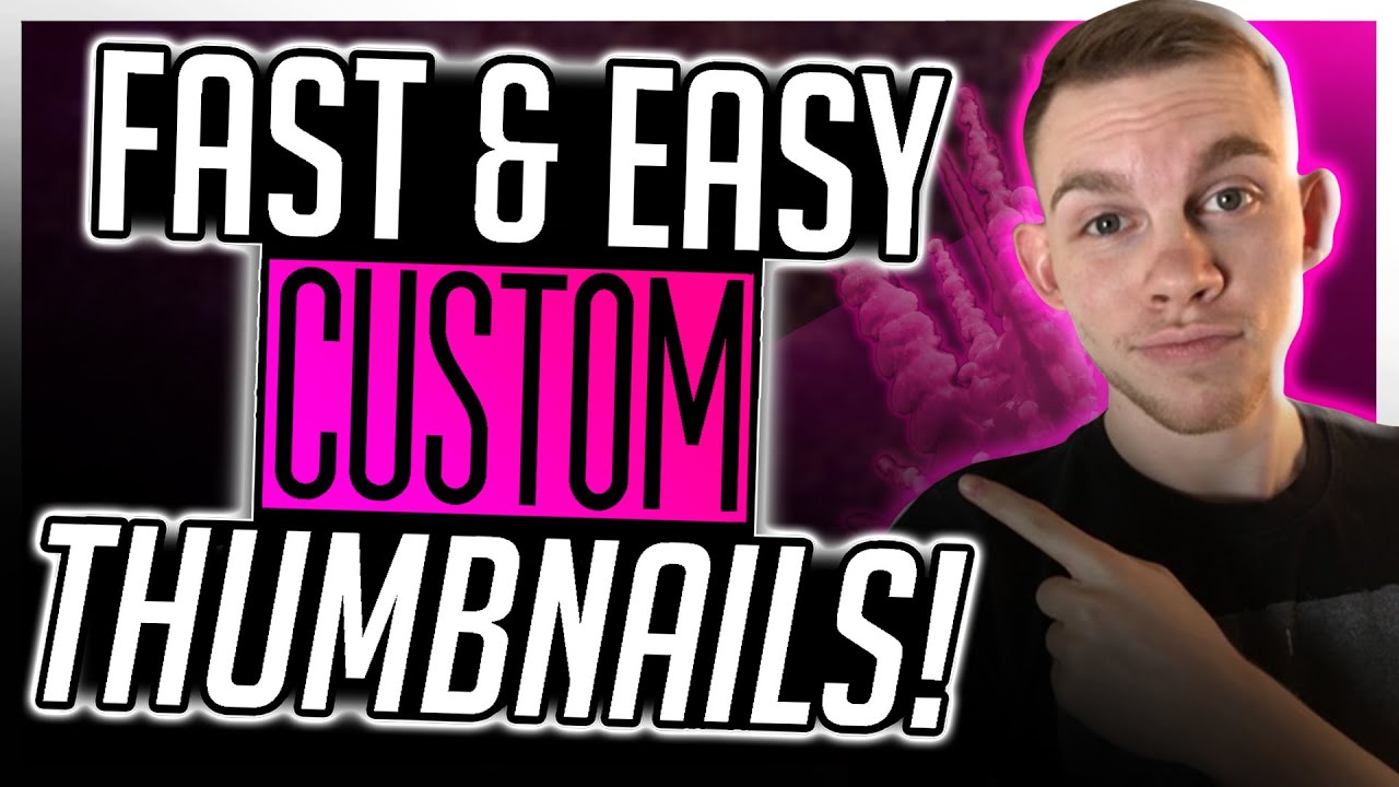 How To Make a Thumbnail For YouTube With Photoshop CS6/CC!  YouTube Thumbnail Tutorial 2020