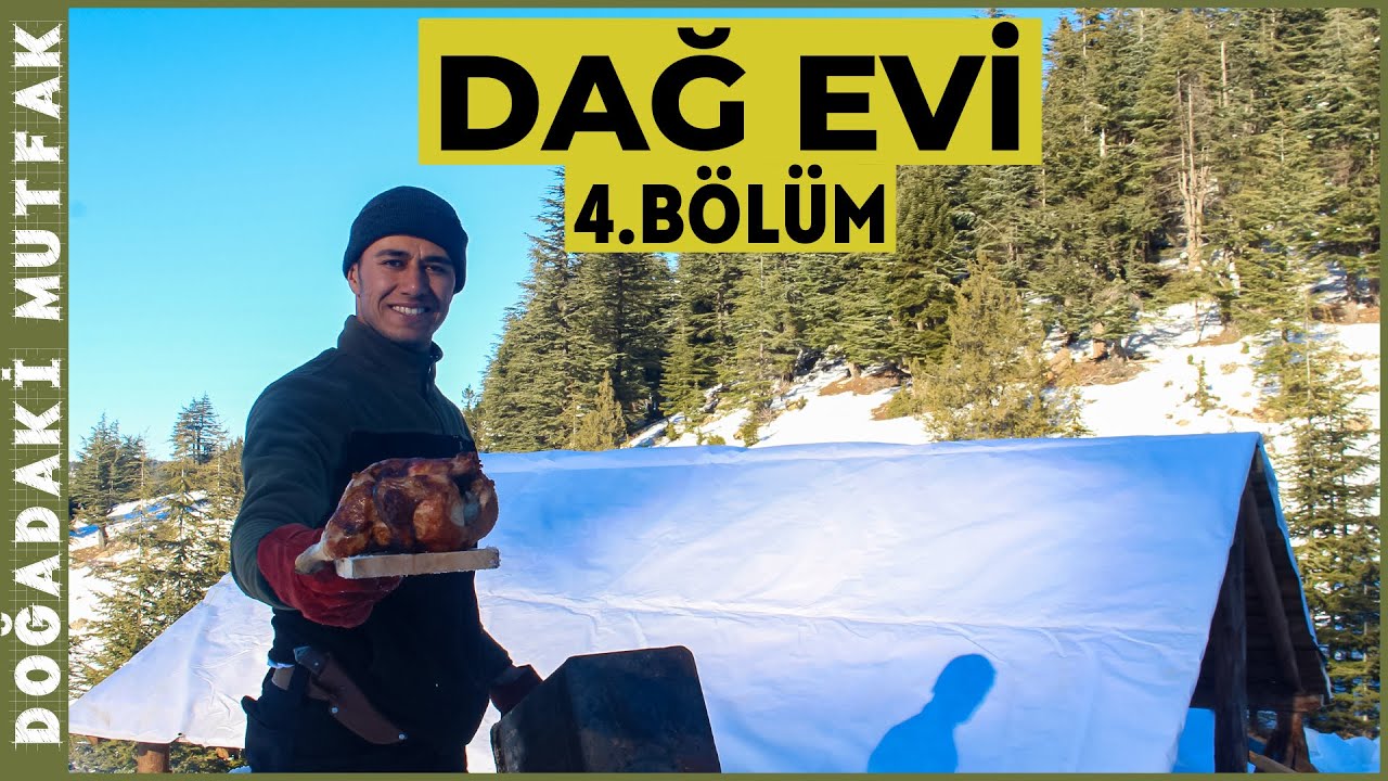Dağ Evi Yapımı Bölüm-4 | Tenekede Tavuk Nasıl Yapılır? Pratik İsveç Ocağı Yapımı.
