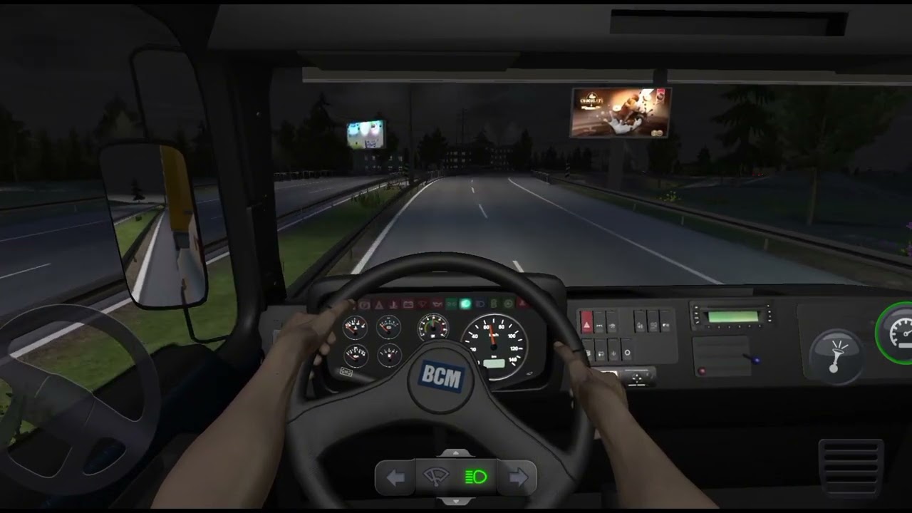 NIGHT TRUCK DRIVING SIMULATOR GAME 