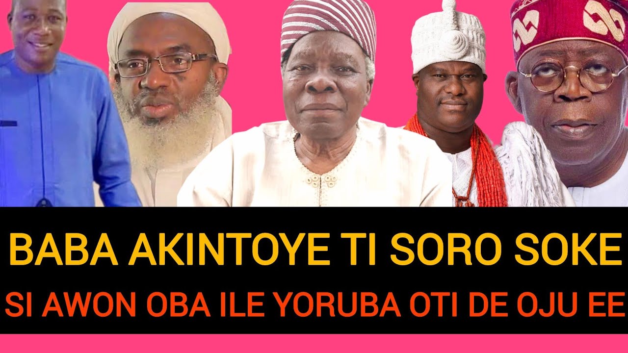 OMO YORUBA BABA AKINTOYE TI SORO SOKE