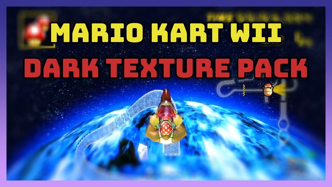 Mario Kart Wii Dark/Night Texture Pack!