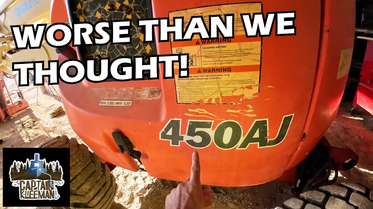 Trading Mechanic Work for Equipment Rental - Failed Hydraulic Seals - JLG 450AJ
