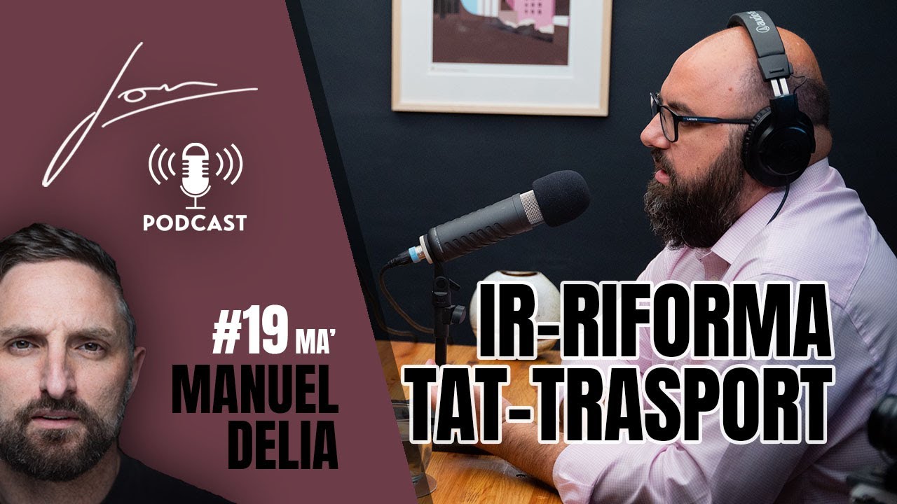 Manuel Delia #2: Kburi bir-Riforma tat-Trasport Pubbliku | C3 | Jon Mallia Podcast Ep 019