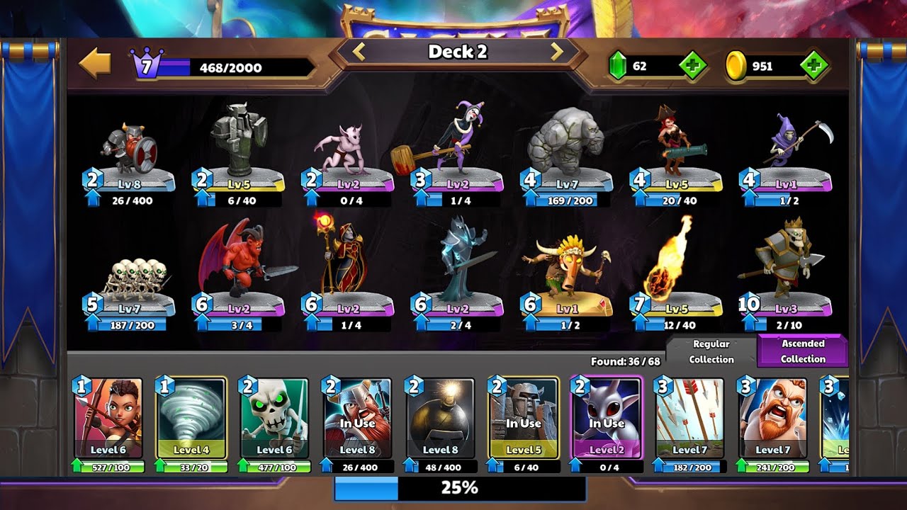 Full rush game play 🥶💯. With power ful deck.. Wait and watch 💃💯📈👿@jenagameplay123 😮‍💨