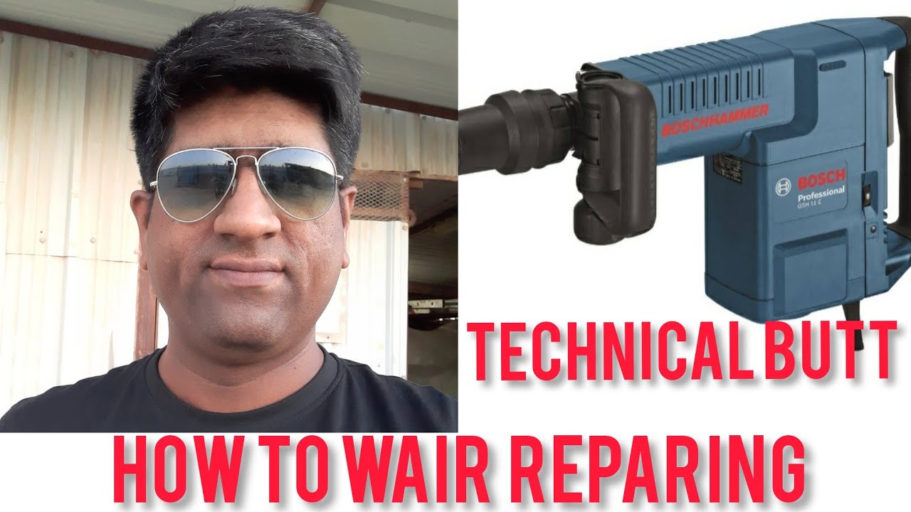 BOSCH DEMOLITION HAMMER GSH 11E How to wairreparing| Technical butt