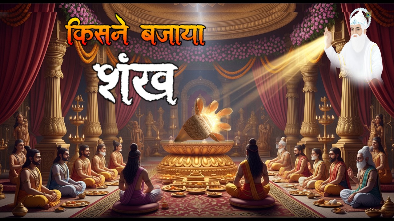 किसने बजाया शंख | Pandvon Ka Ashwamegh Yagh | Kabir Sahib | 2D Animation