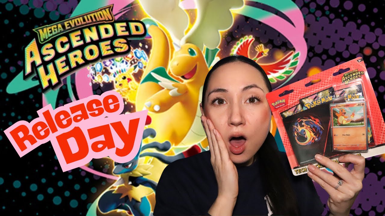 Pokémon Ascended Heroes Release Day! 🔥 3-Pack Blister Rip | Chasing the Hits