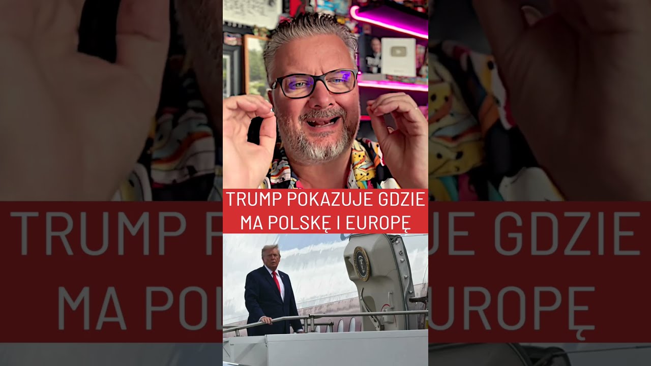 TRUMP obnaża swoje zdanie na temat EUROPY w tym POLSKI. USA walczą dla IZRAELA, a przeciwko EUROPIE!