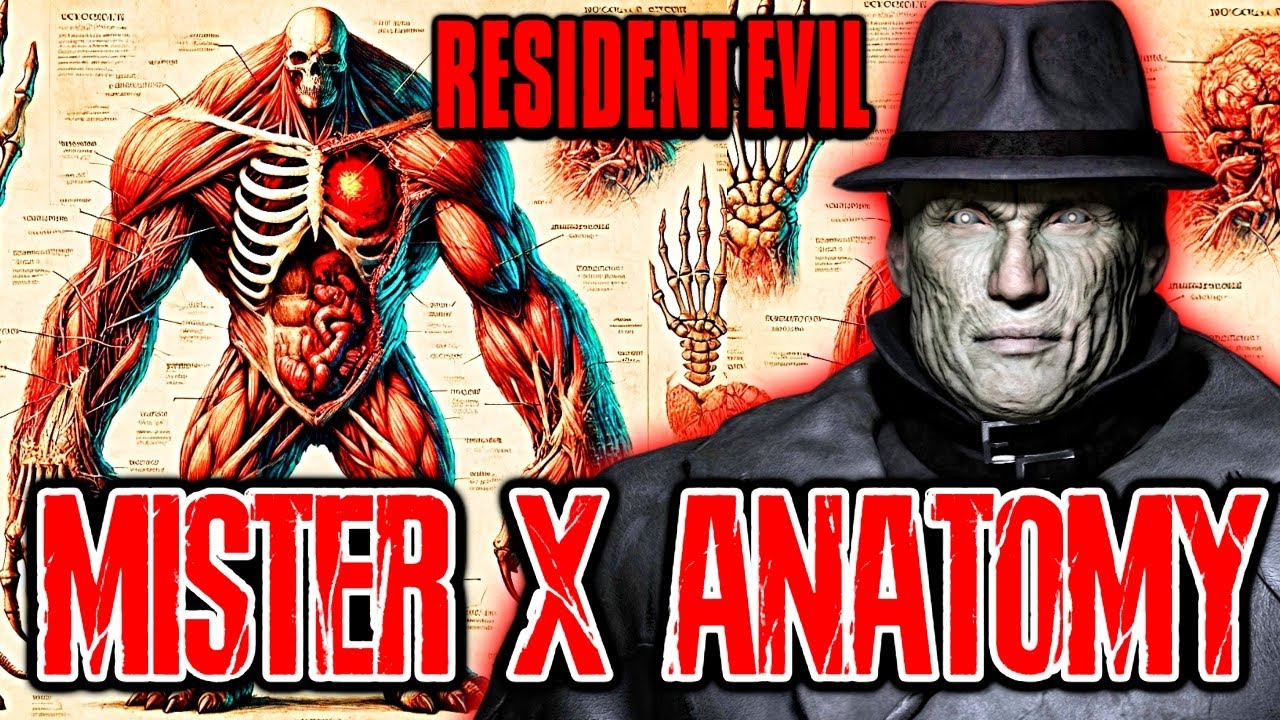 Mr  X Anatomy Explored - How T-00 Became An Unmatched Umbrella Tyrant? & More - Resident Evil Lore!