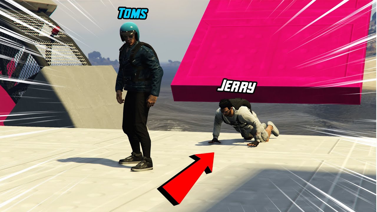 GTA 5 : I TRIED TO DNF TOMS !! 😂