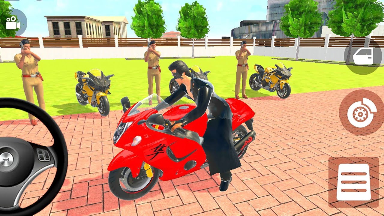 🎮 Krish order by 2️⃣ Golden Bikes in Indian theft auto simulator 🎮