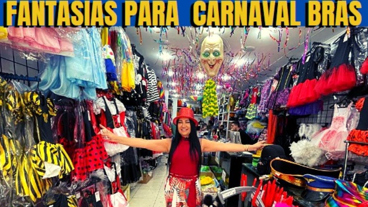 LOJA DE FANTASIAS PARA CARNAVAL NO BRÁS-SP