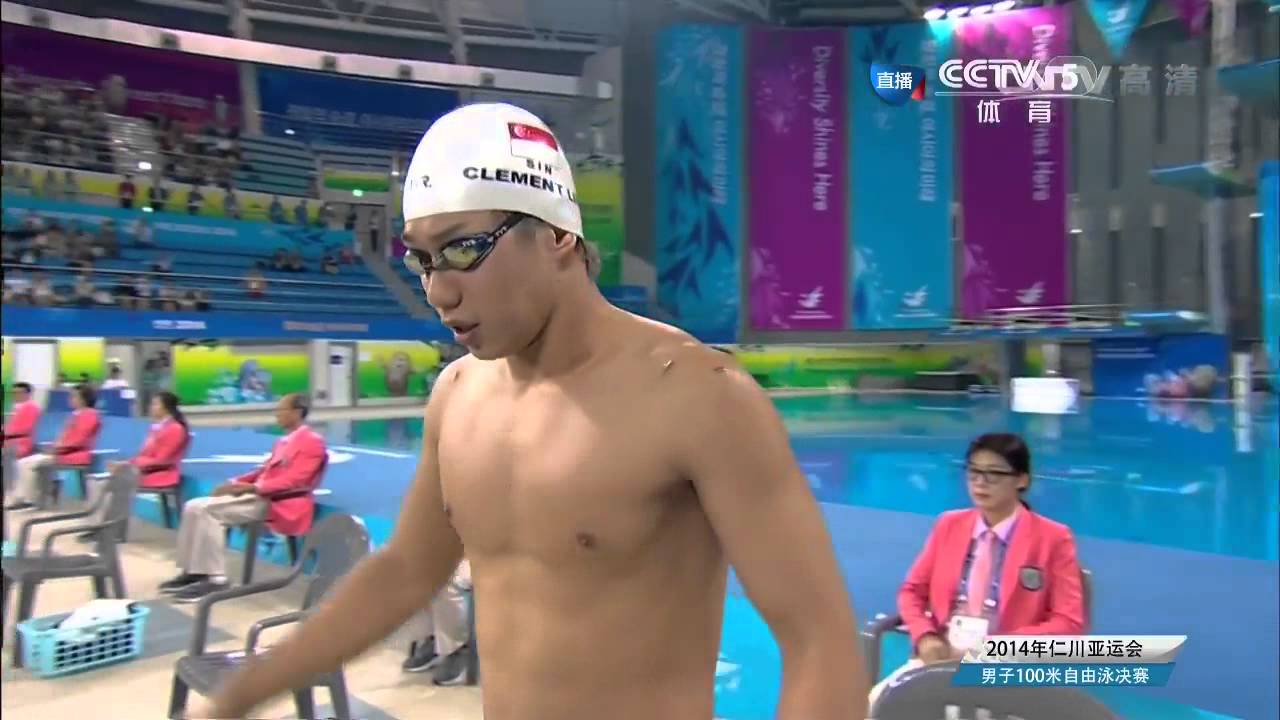 Ning Zetao 宁泽涛  20140925 亚运男子100米自由泳决赛