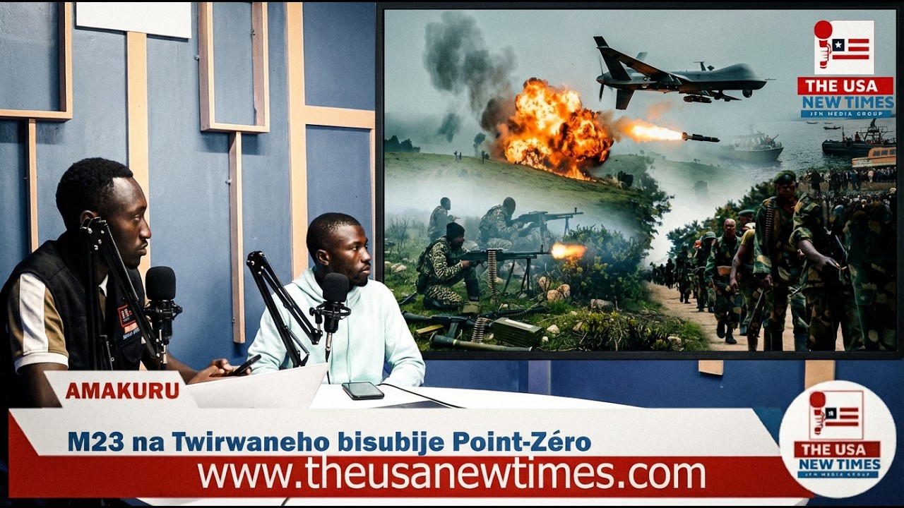 BREAKING NEWS🛑M23 na Twirwaneho bisubije Point-Zéro , Abafaransa bageze walikale bavuye kisangani.