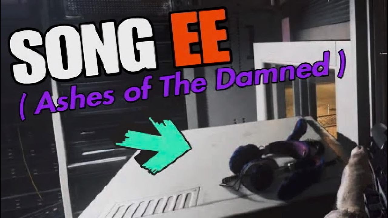 Ashes of The Damned * Song Easter Egg Guide * BO7 Zombies !