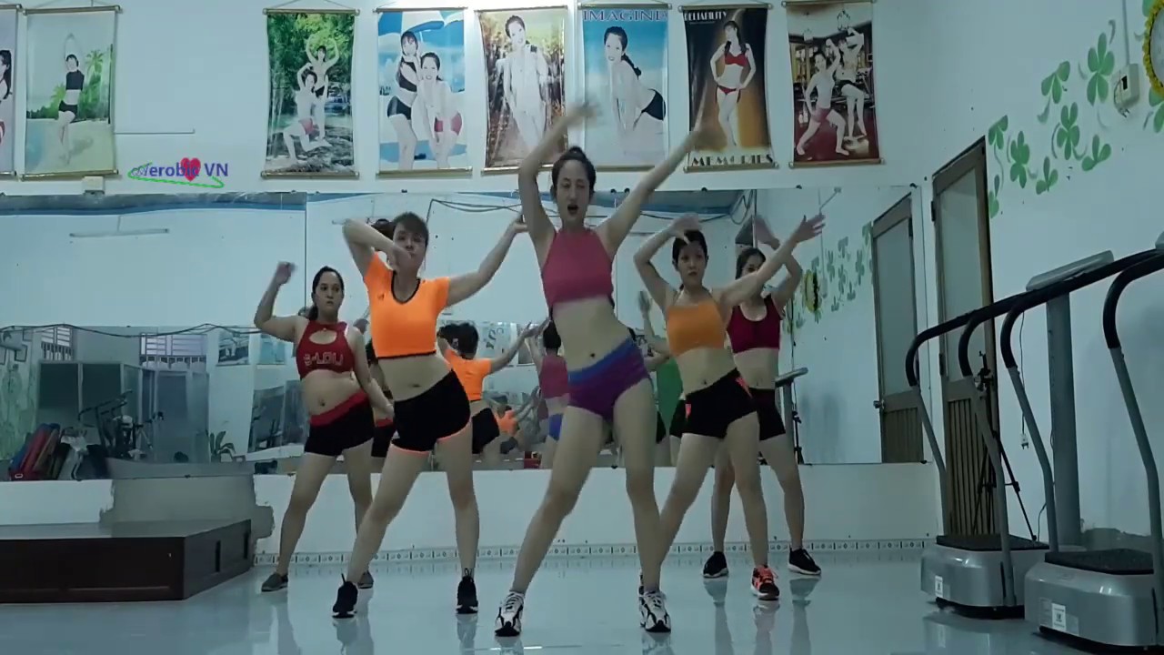 Aerobic dance burns fat fast, slim waist and burns calories every day | Aerobic VN