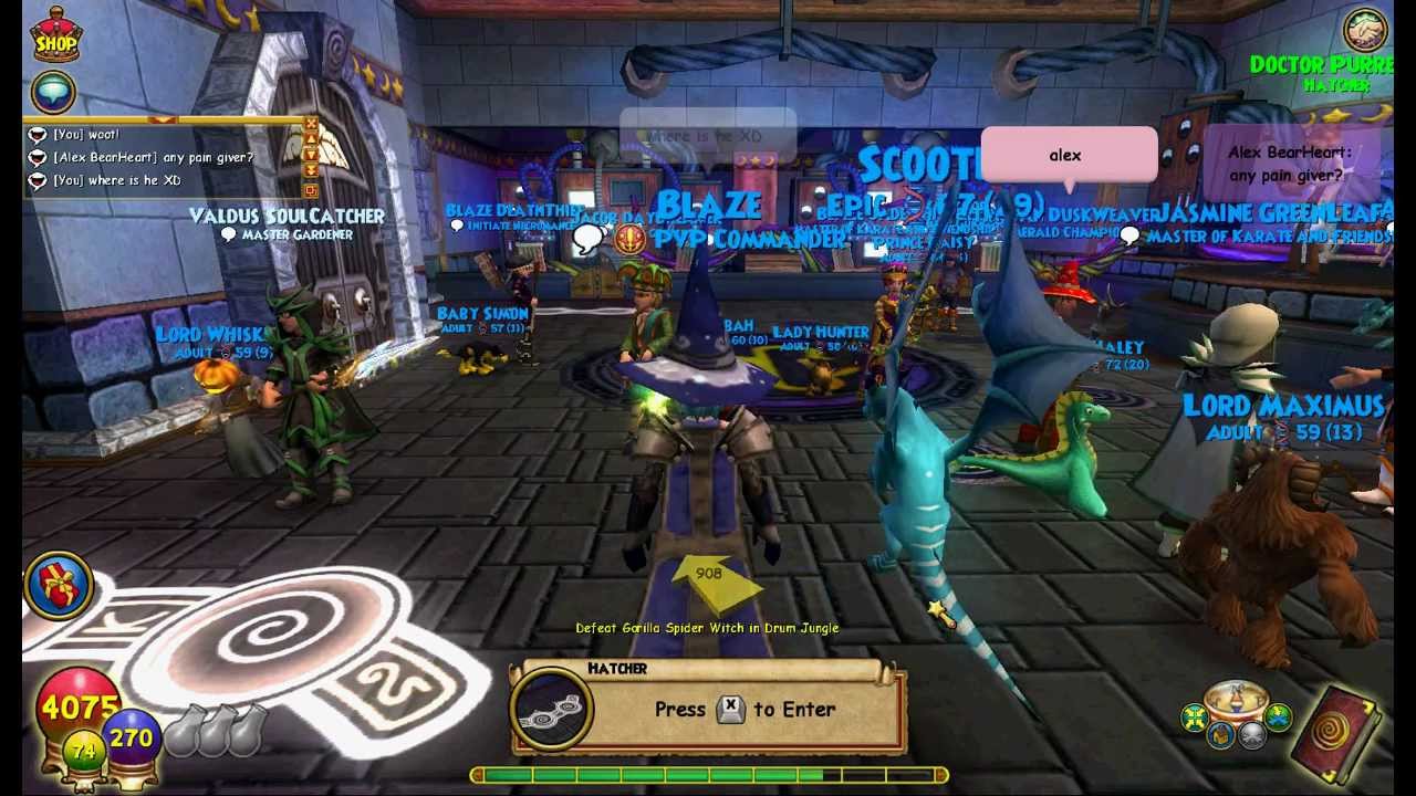 Wizard101 Death Minotaur Pet (Nightwalker)
