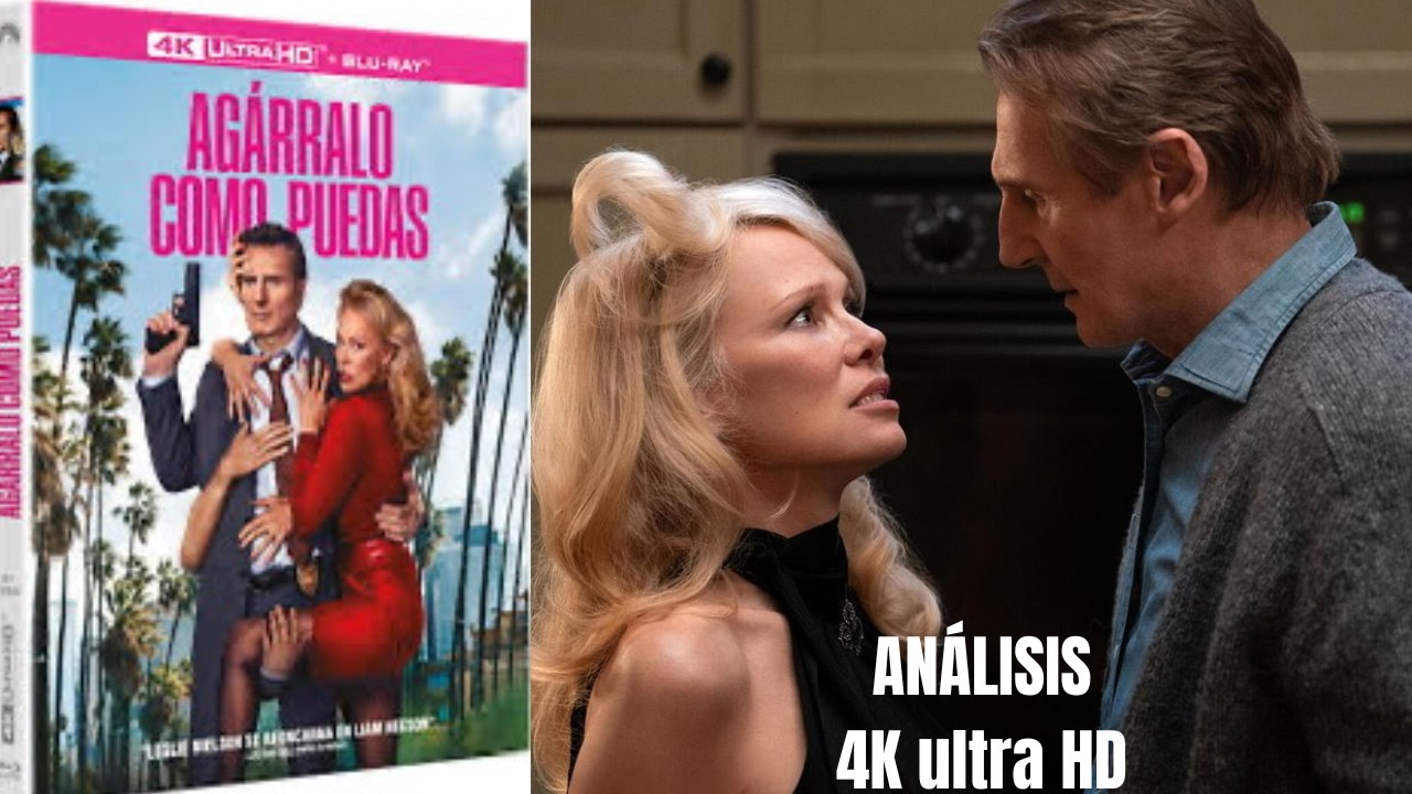 Agárralo como puedas la comedia más absurda vuelve en el mejor formato en 4K Ultra HD