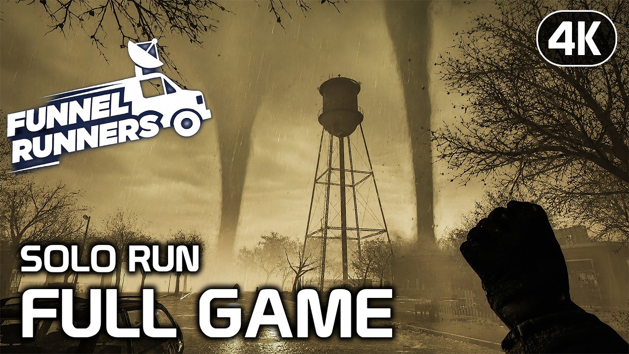 Funnel Runners | Full Game - Solo Run | Trapped in a Doomed City | Walkthrough No Commentary