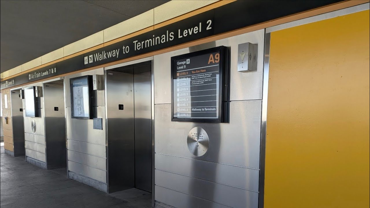 ThyssenKrupp Northern Traction Elevators (Set 1) - San Francisco Airport Garage A
