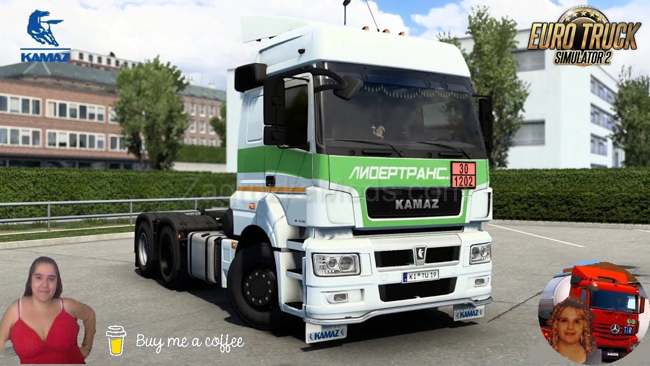 Euro Truck Simulator 2 (1.53) Kamaz 5490 neo/65206 by EVR Studios [1.53] + DLC's & Mods