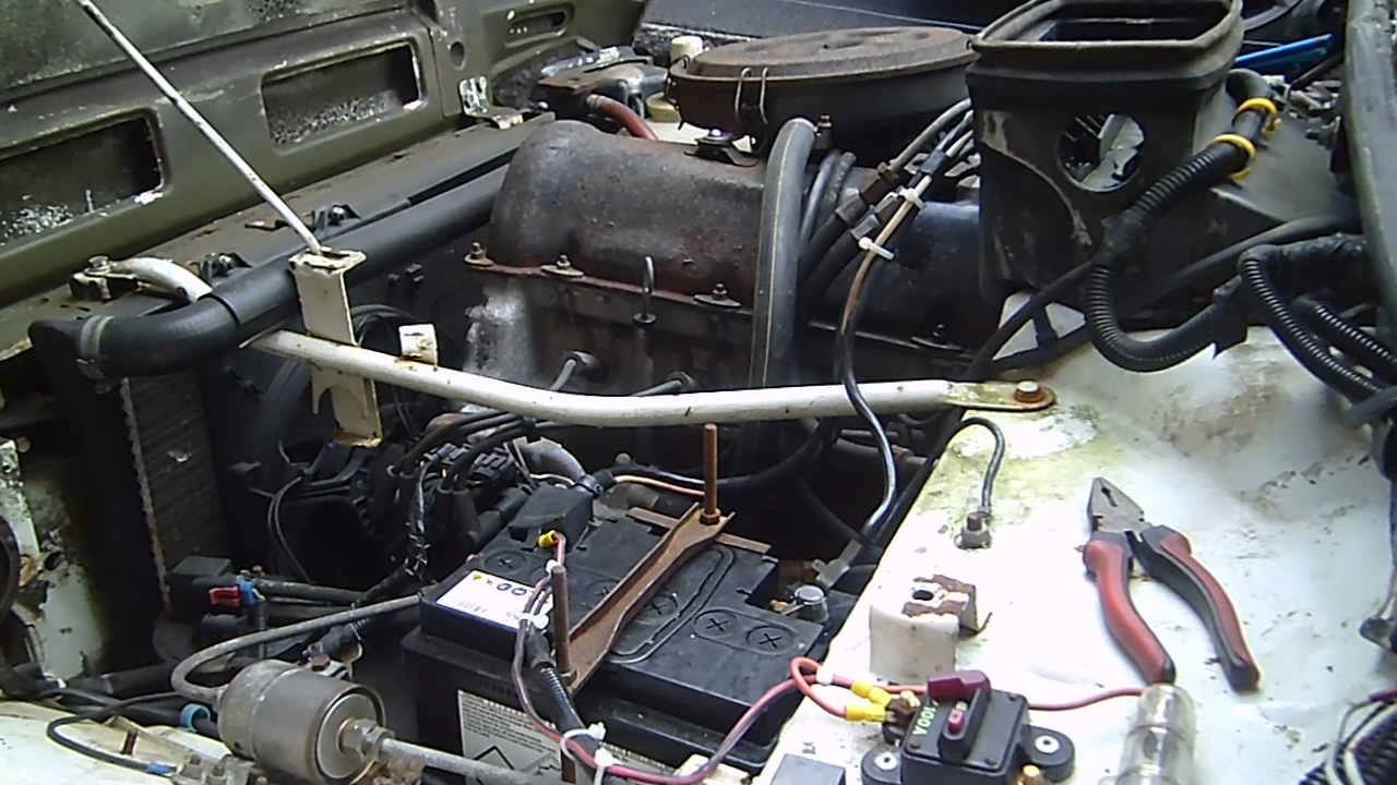 Lada Niva 1.7i engine