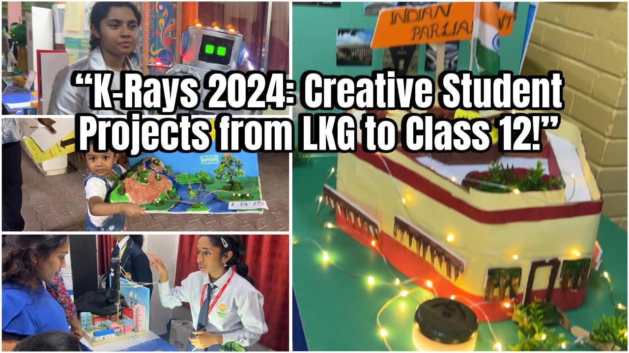 K-Rays 2024: Creative Student Projects from LKG to Class 12! ||Indian Community School Kuwait 🇰🇼