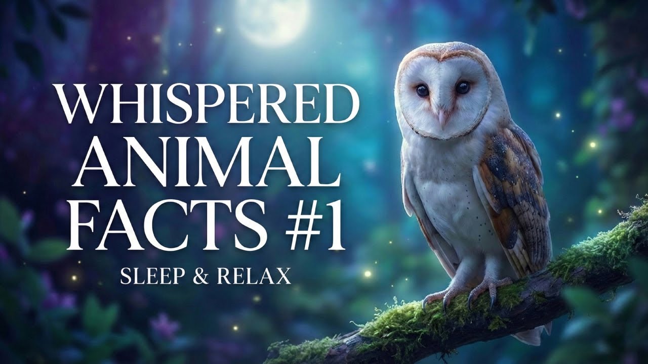 Soft Whispered Animal Facts to Help You Relax and Sleep (ASMR) | Episode 1