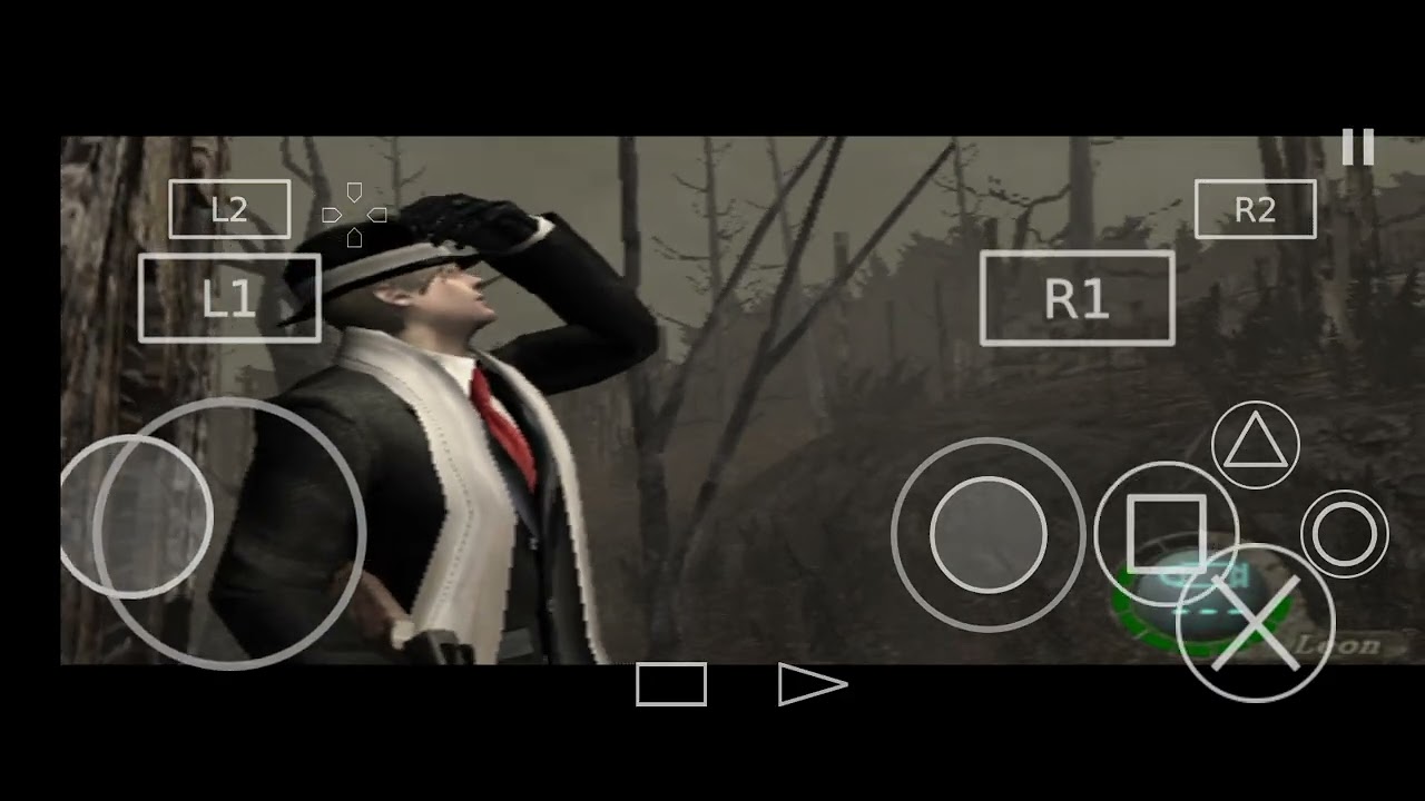 RESIDENT EVIL 4(Dublado PT-BR )LEON GANGSTER ATACADO COM SUA THOMPSON 