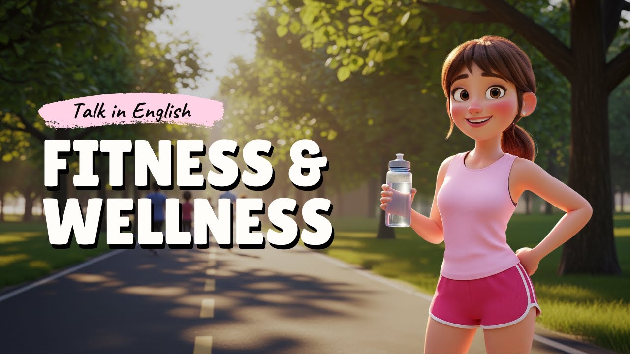 [B1] Morning Fitness & Wellness Talk | English Listening & Speaking Practice