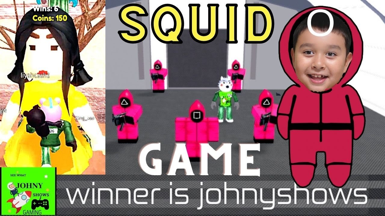 Johny Shows Roblox Squid Game I Win All The Prize Money