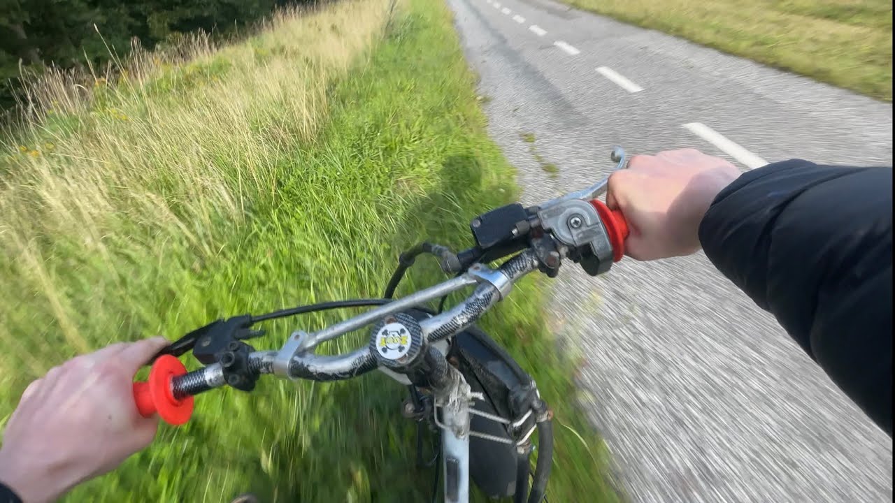 Scooter vlog #1  “MOTOR FALDER AF!!”