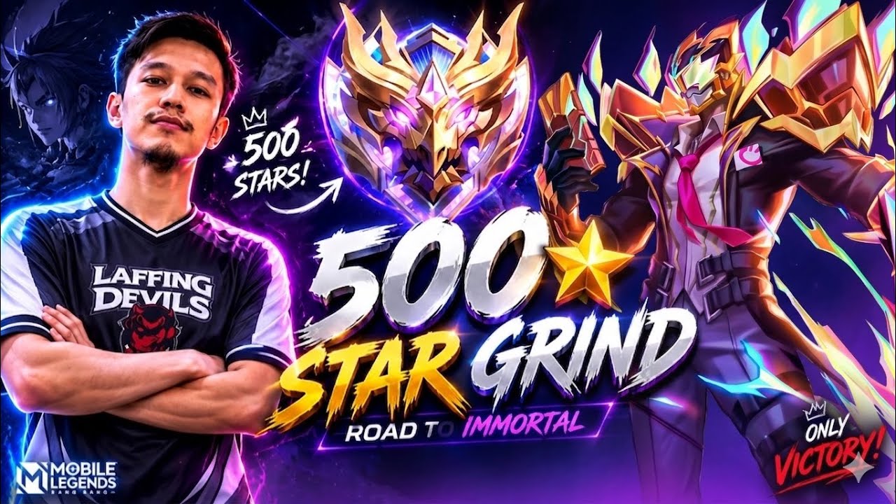 🔥 ROAD TO 1000 STARS LIVE ⭐ Solo Rank Push | Indian Top Global Grind 🇮🇳 | Mobile Legends Bang Bang