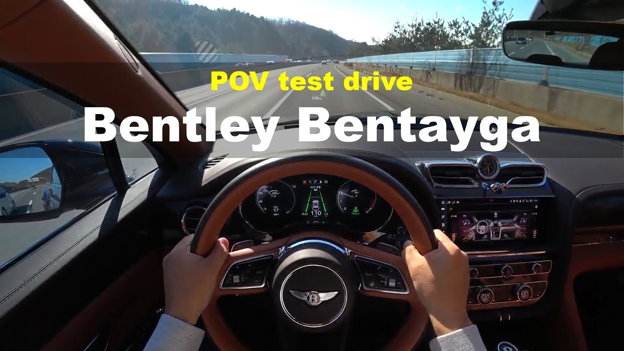 Bentley Bentayga POV test drive, review
