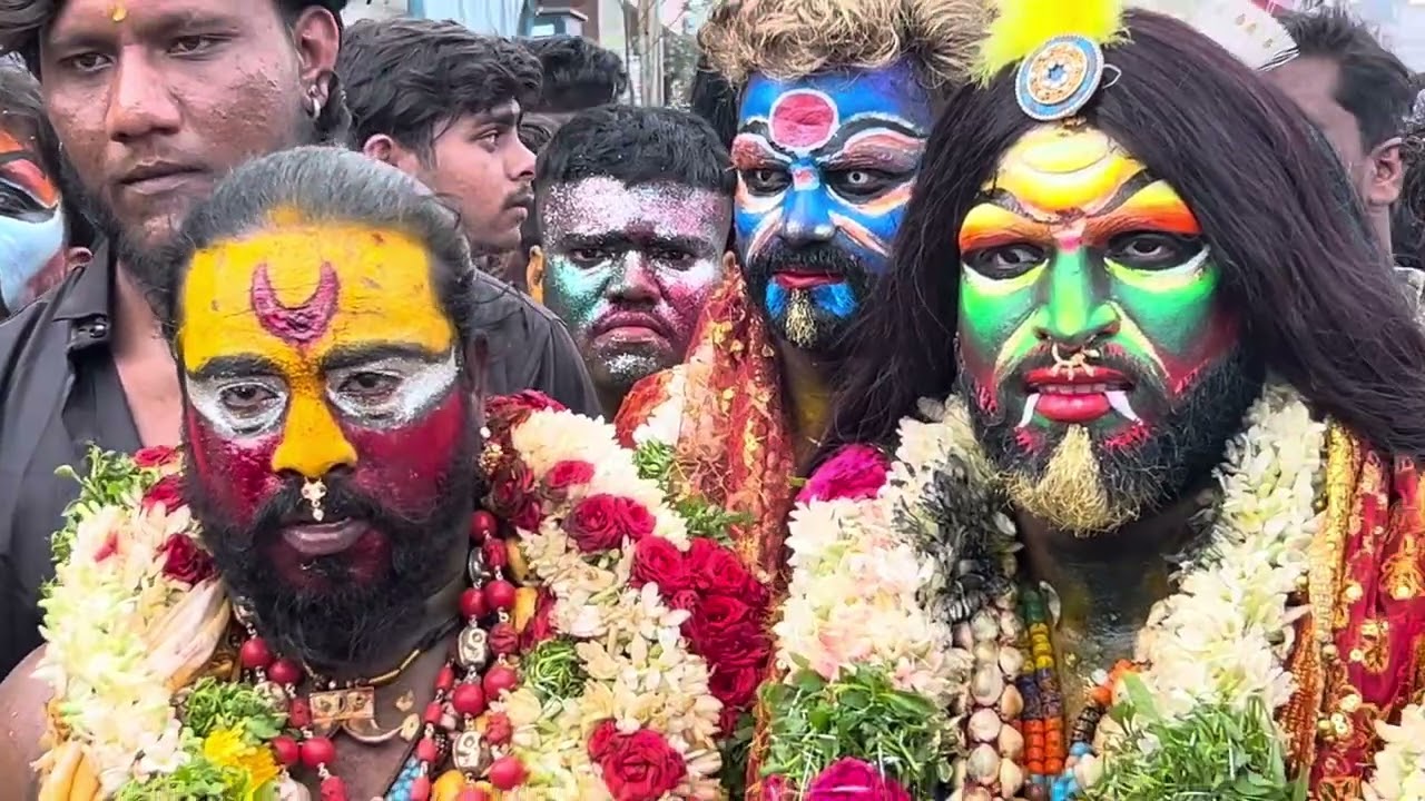Golconda Bonalu 2025 | Talwar Shiva PotharajuBharath Potharaju  Dance  Srikanth Chary Bonal