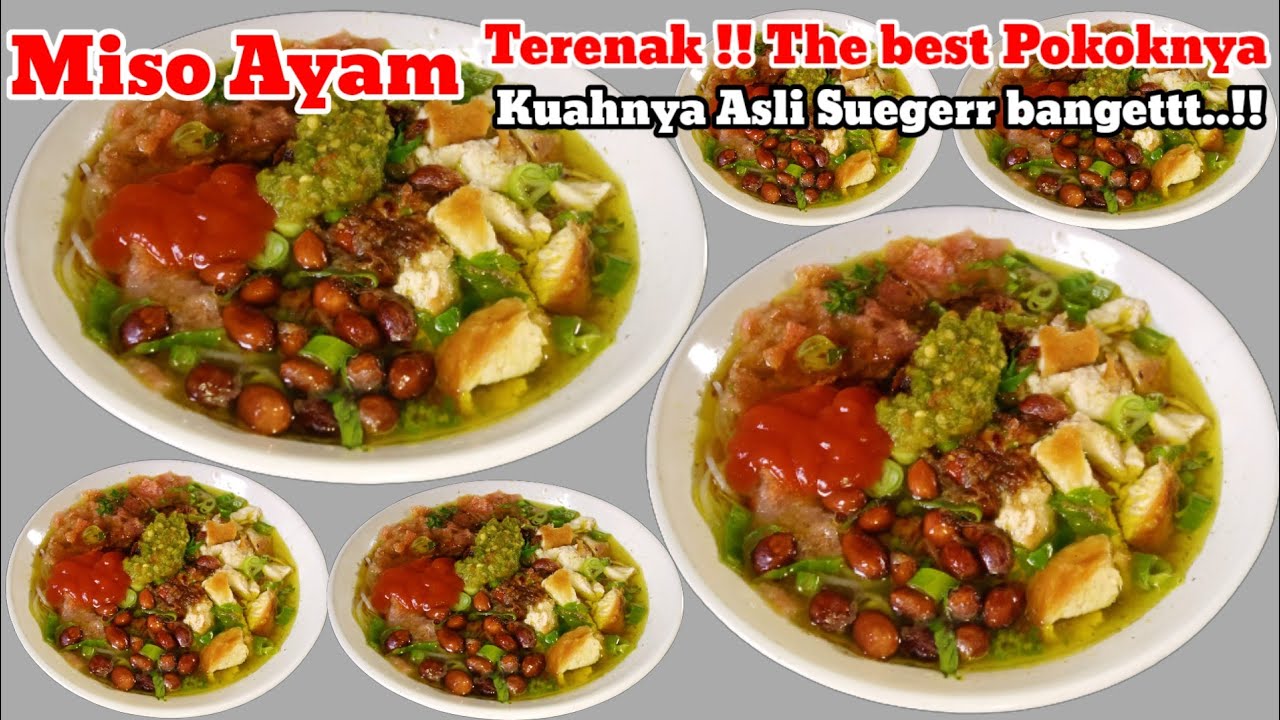 Resep Miso Ayam Dari Pedagang Nya Langsung, Kuahnya Asli Segar Banget Di Seruput Sampai Habis