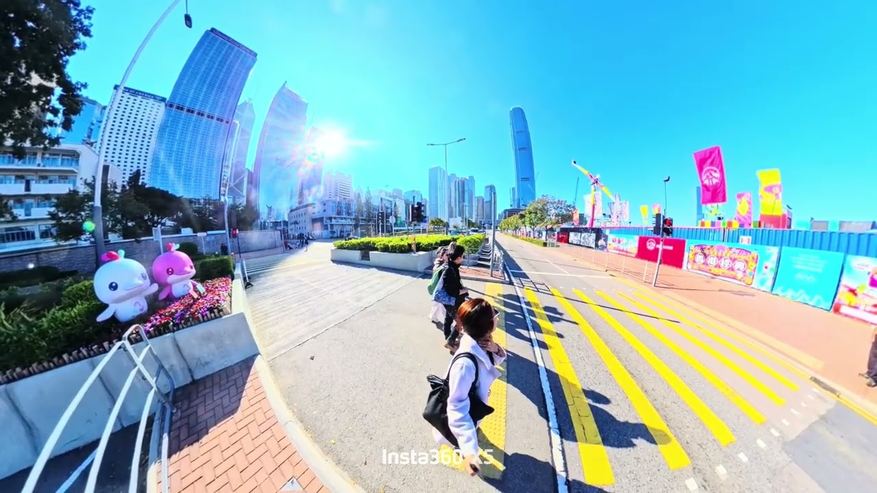 STROLLING CENTRAL TO TAMAR SEASIDE Hong Kong