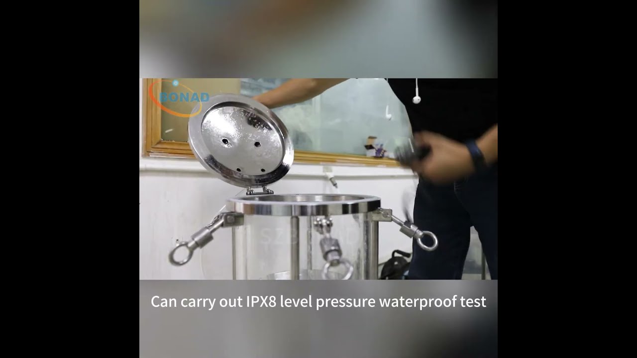 IEC60529 IPX8 Pressure Immersion Test Machine - BONAD Waterproof Testing Equipment #bonad