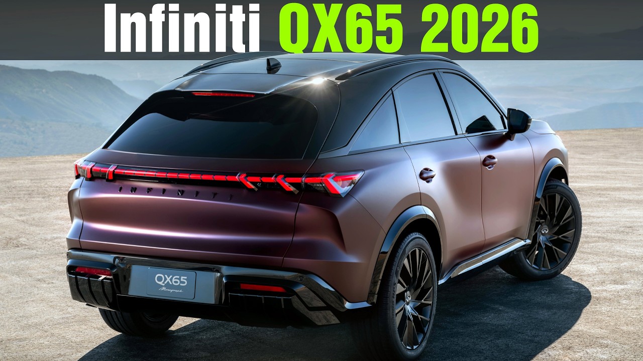 2026 Новый Infiniti QX65 - Наследник легендарного Infiniti FX!