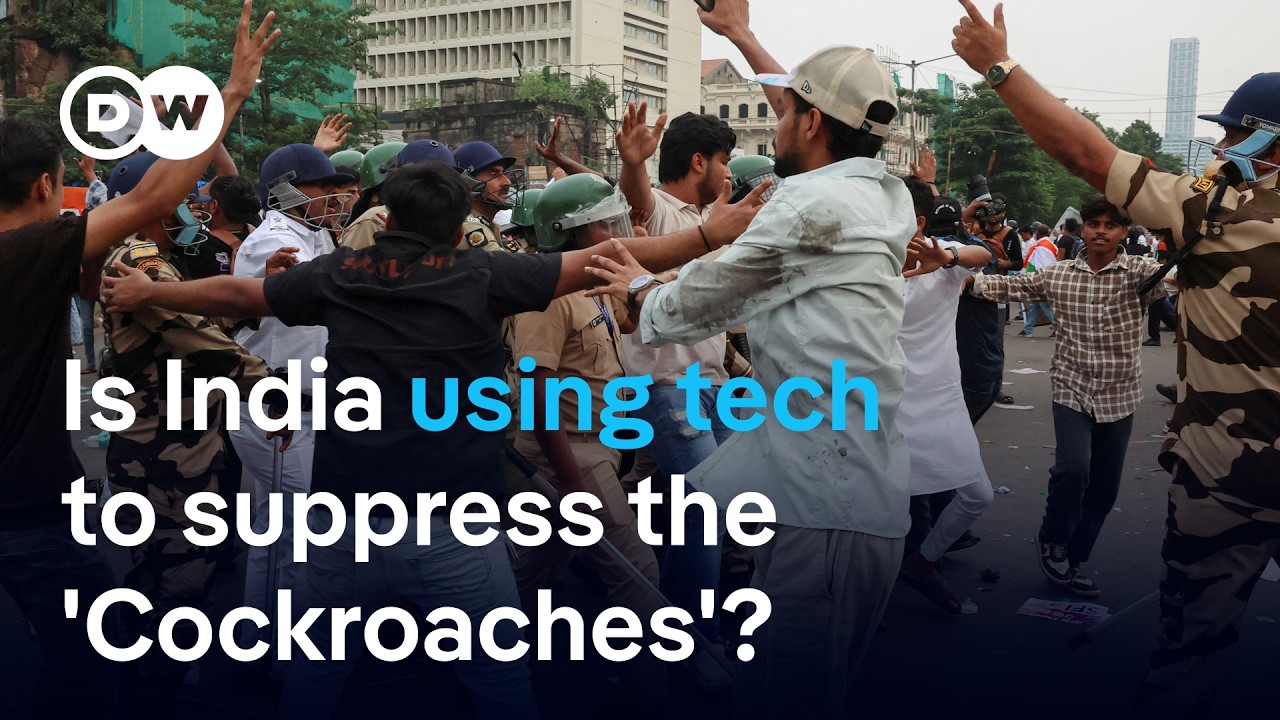 In addition to police force, India's govt is using electronic means to combat protests | DW News