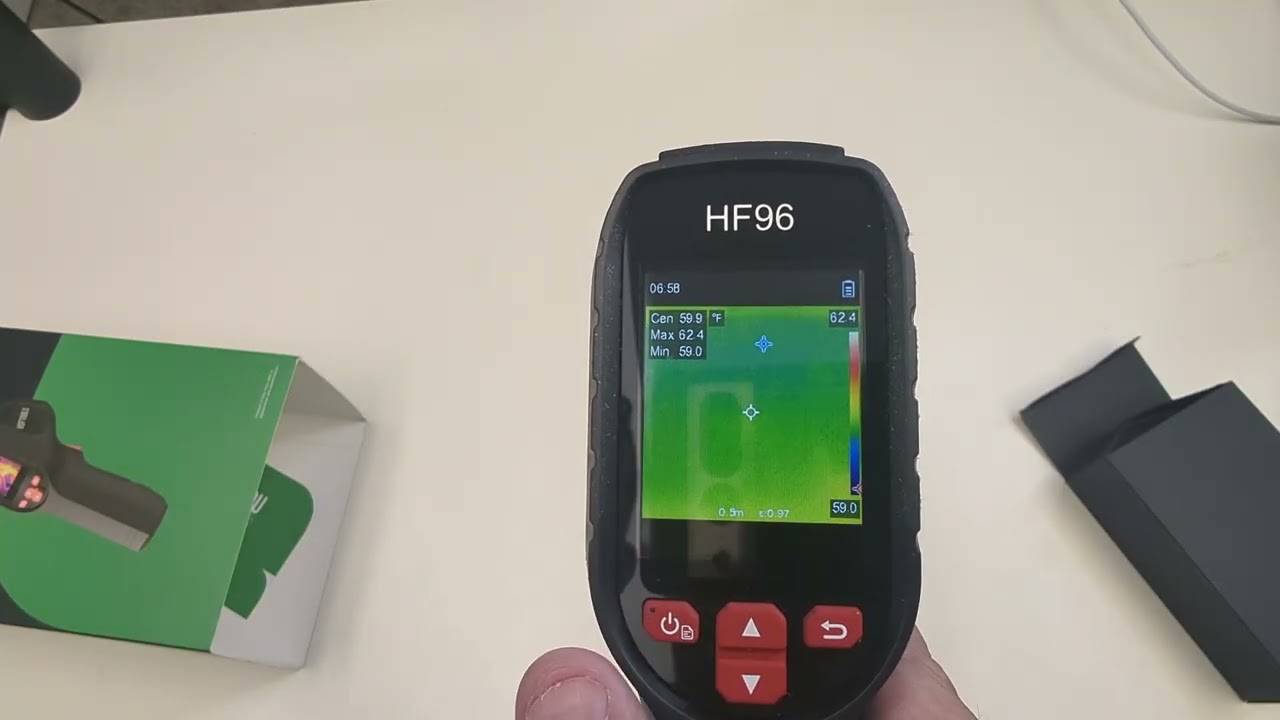 HF96V Thermal Camera with Visual Camera and Laser Pointer